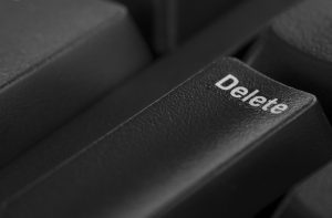 delete button